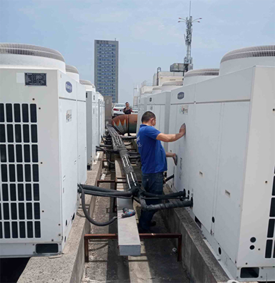 吉木乃中央空调制热和不制冷系统维修方法